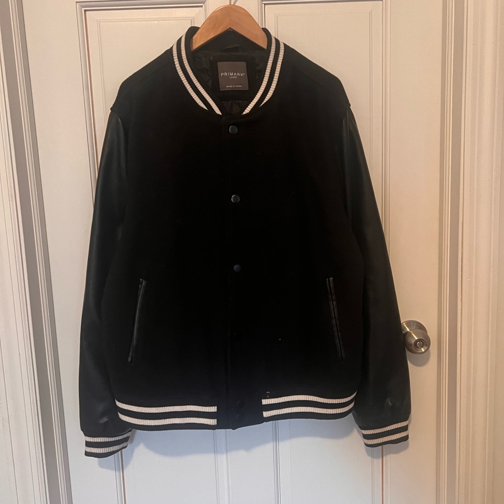 Black Varsity Jacket